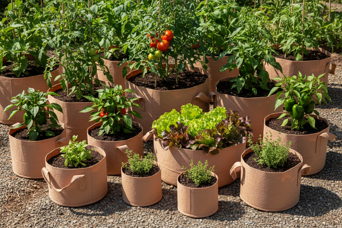 Grow Bags Explained: Why Fabric Grow Bags Improve Plant Growth and Garden Flexibility