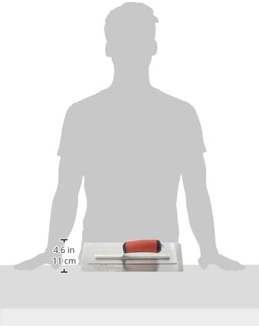 Marshalltown PermaFlex Finishing Trowels, DuraSoft Handle, 305mm Length, 110mm Width, Made in The USA, PF12D