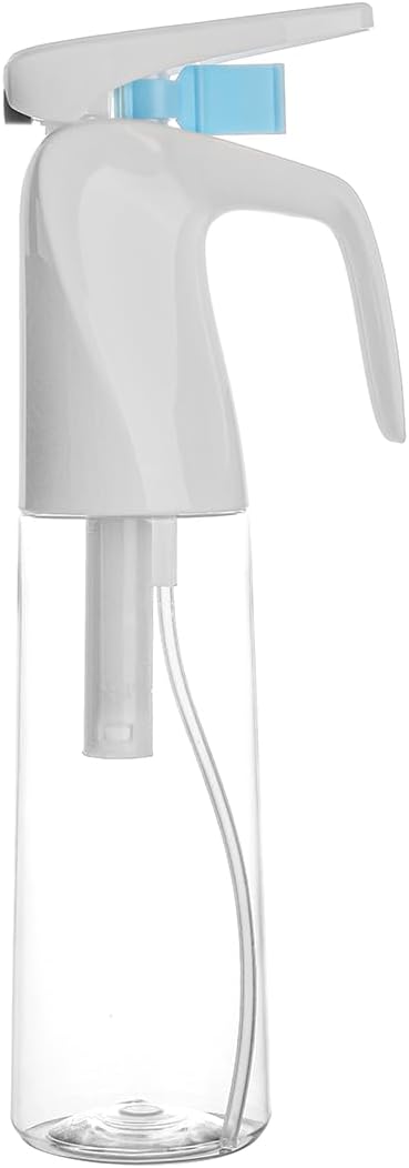 Refillable Fine Mist Spray Bottle for Plants – 300ml (10oz) Water Mister for Gardening, Cleaning & More (White)
