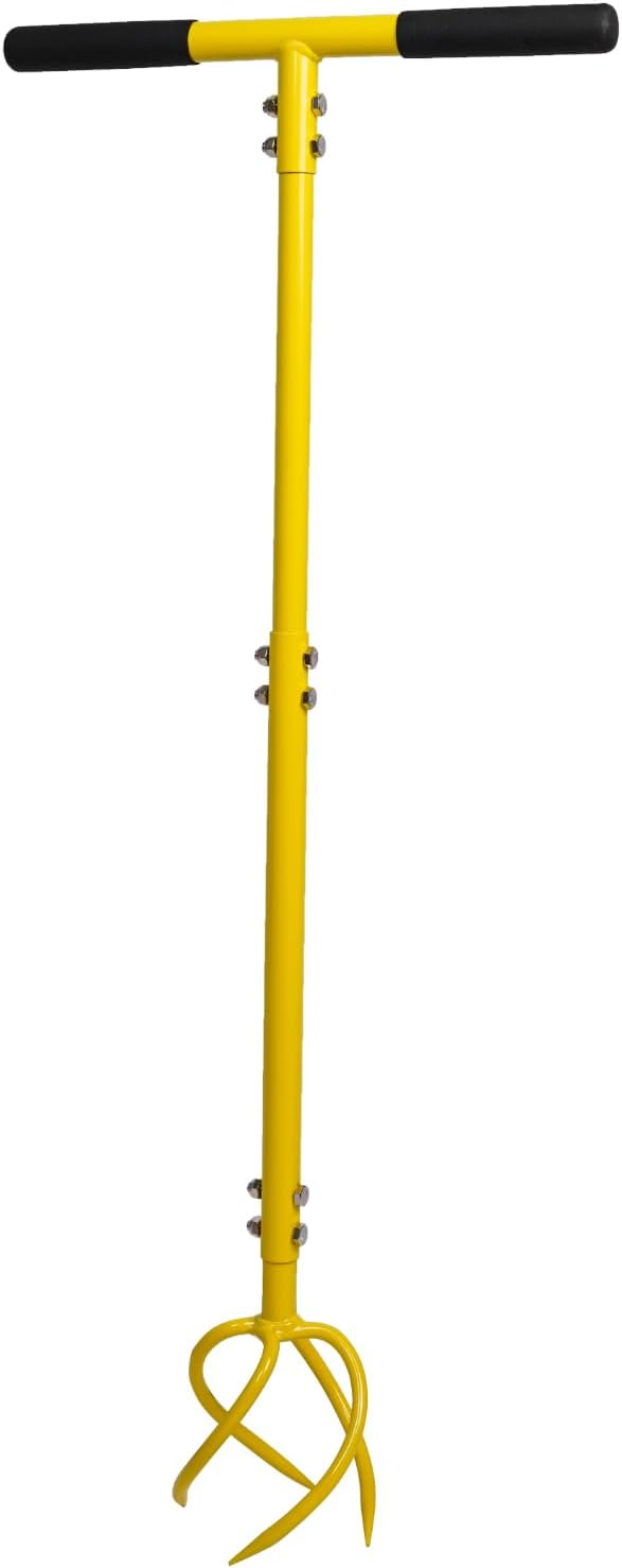 Garden Hand Tiller Garden Claw Twist Tiller Cultivator Tiller Soil Lossener Lawn Aerator Areator Loosen, Rototiller, Garden Bed and Plant Box Cultivator, Garden Tools.