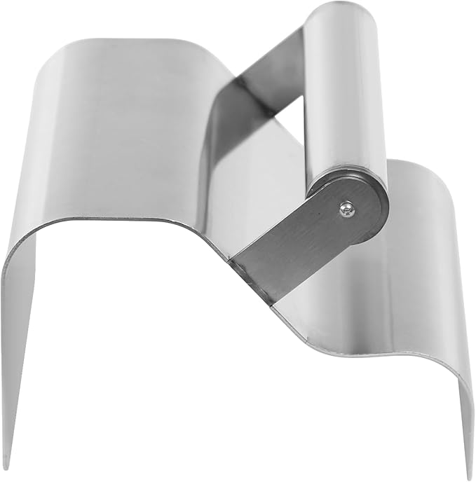 Concrete Curb Trowel with Handle & Putty Knife, 7.28 * 5.9 * 3.74In Stainless Steel Landscaping Curbing Trowel, Concrete Edging Molds Tools for Making Concrete Patios