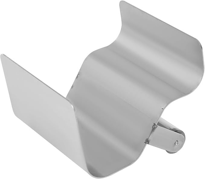 Concrete Curb Trowel with Handle & Putty Knife, 7.28 * 5.9 * 3.74In Stainless Steel Landscaping Curbing Trowel, Concrete Edging Molds Tools for Making Concrete Patios