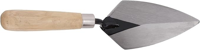 MARSHALLTOWN QLT Pointing Trowels, Wood Trowel Handle, 178mm Length, 76mm Width, Non-Slip Handle, 925