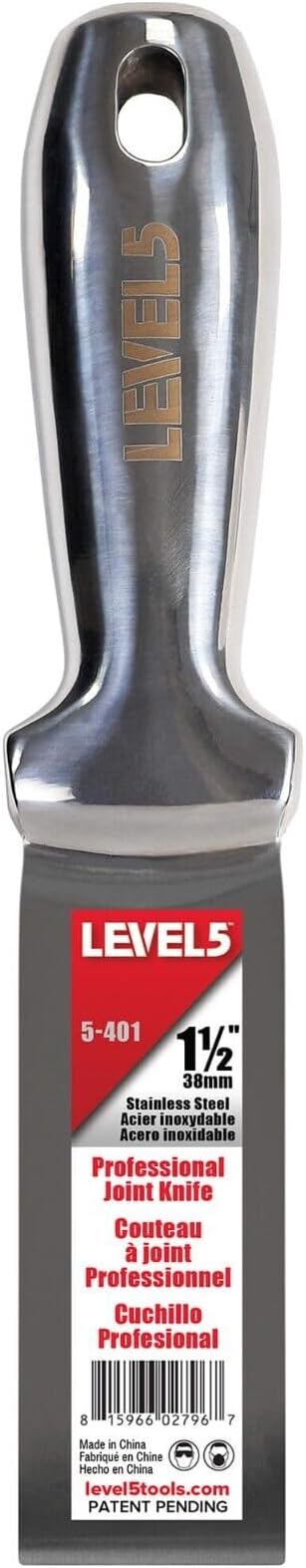 LEVEL5 CONTRACTOR'S Hand Tool Set - Welded Joint, Taping, & Specialty Knives, Mud Pan, Mixer, Jab Saw + Free Bag | 5-683