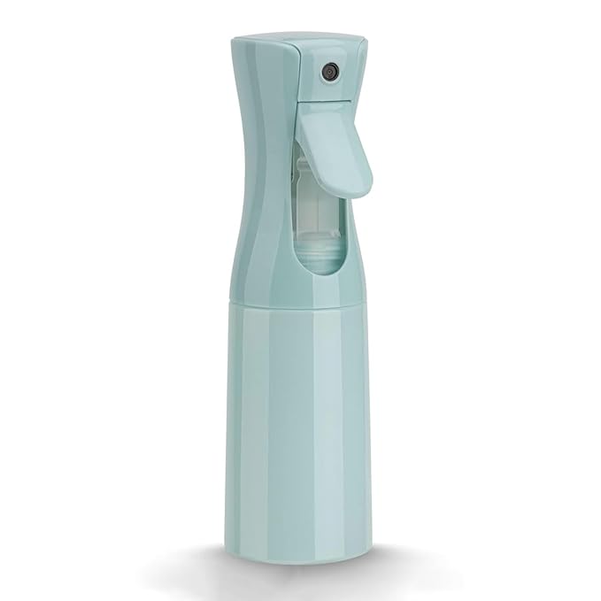 Spray Bottle for Hair (6.8OZ /200ML) Continuous Ultra Fine Mist Sprayer for Hair, Salons, Barber, Plants, Skin Care, Cleaning 1 Pack BLUE