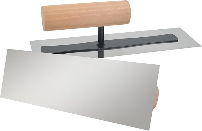 Stainless Steel Finishing Trowel Venetian Plaster Trowel Set 3 PC Art Paint Plastering Hand Tools(BXGPDTZ-2)