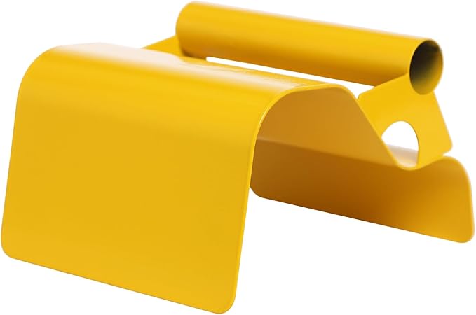 Landscape Curb Trowel, 7.28 * 5.91 * 3.74In Cement Model Making Tool with Handle & Putty Knife, Stainless Steel Concrete Curbing Trowel Model Making Tool