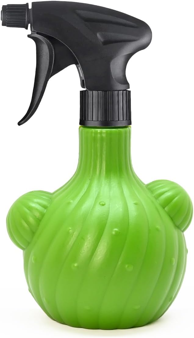 Plant Mister Spray Bottle，Spray Bottle for Indoor and Gardens, Continuous Water Mist Sprayer for Plants, Flowers, Cleaning (green 500ml/17oz)