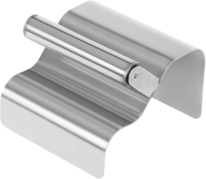 Concrete Curb Trowel with Handle & Putty Knife, 7.28 * 5.9 * 3.74In Stainless Steel Landscaping Curbing Trowel, Concrete Edging Molds Tools for Making Concrete Patios