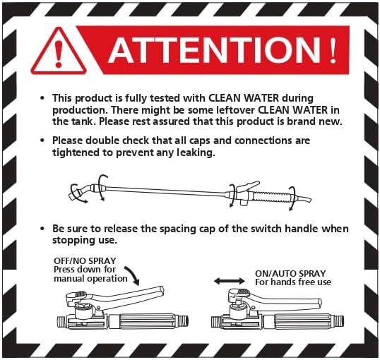 REALWORK 4-Gallon Backpack Sprayer with Padded Shoulder Strap for Pests & Weeds, Watering Garden, and Spraying Plants, in Translucent White