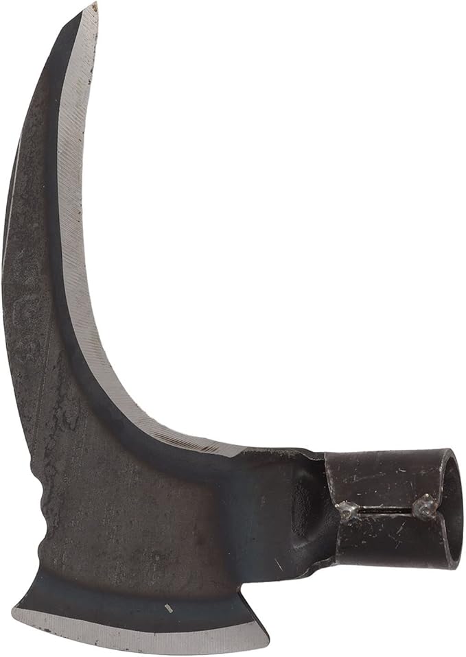 High Manganese Steel Scythe Multifunctional Mowing Cutting Trees Sickle for Gardening Tools - Double Sickle (Single Cutter Head)