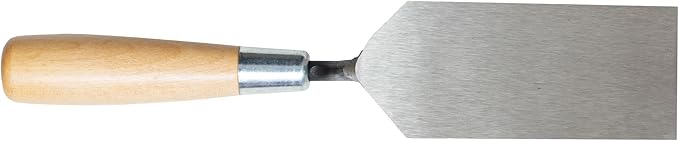 MARSHALLTOWN Margin Trowel, 5 x 2 Inch Blade, Spread Mortar and Tile Adhesive, Durable High Carbon Steel, Wood Handle, Tile Trowel, Made in the USA, 52