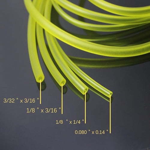 (2 feet long) Fuel Pipeline Fuel Filter Primer Bulb Carburetor Chainsaw Trimmer Fan Lawn Mower Suitable for 2-cycle Small Engines