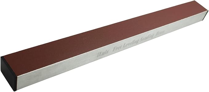 Guitar Fret Leveling Sanding Beam Bass Guitar Leveler Leveling File Tool Luthier Tool With 220 320 500 Grit And 400 MM