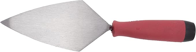MARSHALLTOWN QLT Pointing Trowel, 6 x 2 3/4 Cement and Mortar Finishing tool, Soft Grip, PTSG6275