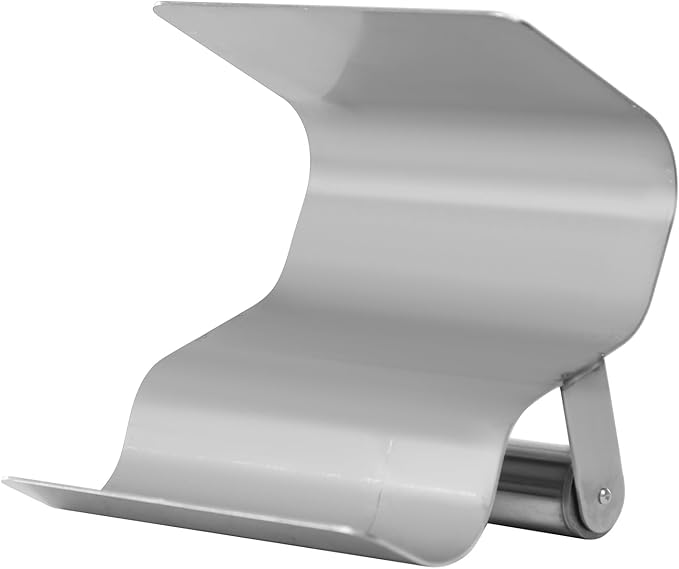 Concrete Curb Trowel with Handle & Putty Knife, 7.28 * 5.9 * 3.74In Stainless Steel Landscaping Curbing Trowel, Concrete Edging Molds Tools for Making Concrete Patios