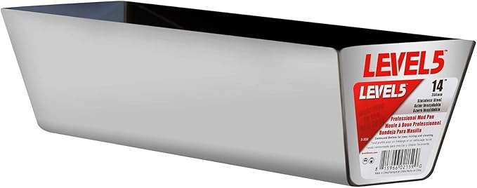 LEVEL5 CONTRACTOR'S Hand Tool Set - Welded Joint, Taping, & Specialty Knives, Mud Pan, Mixer, Jab Saw + Free Bag | 5-683