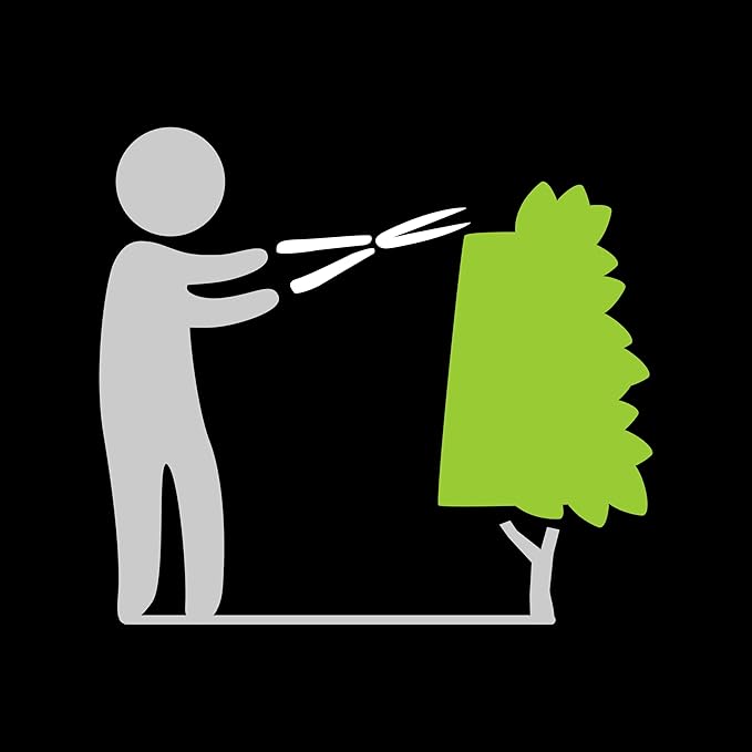 Fiskars 23-Inch Power-Lever Hedge Shears, Self-Sharpening Precision-Ground Steel Blades, For Trimming/Shaping Hedges and Shrubs in Your Garden, Lawn and Yard Tools, Black/Orange