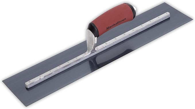 MARSHALLTOWN Blue Steel Finishing Trowel, 5 x 16 Inch Concrete, Masonry and Drywall Finishing Tool, Made in the USA, MXS66BD