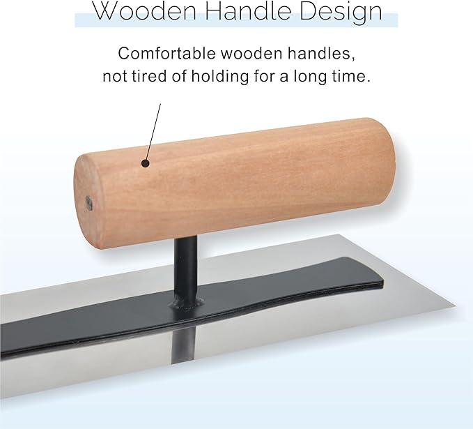 Stainless Steel Finishing Trowel Venetian Plaster Trowel Set 3 PC Art Paint Plastering Hand Tools(BXGPDTZ-2)