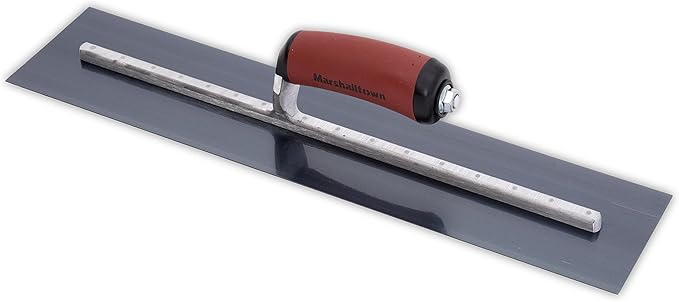 MARSHALLTOWN Blue Steel Finishing Trowel, Concrete, Masonry and Drywall Finishing Tool, Made in the USA, MXS165BD