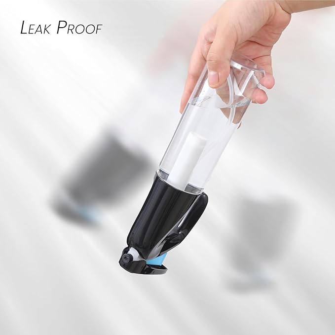 Refillable Fine Mist Spray Bottle for Plants – 300ml (10oz) Water Mister for Gardening, Cleaning & More (White)