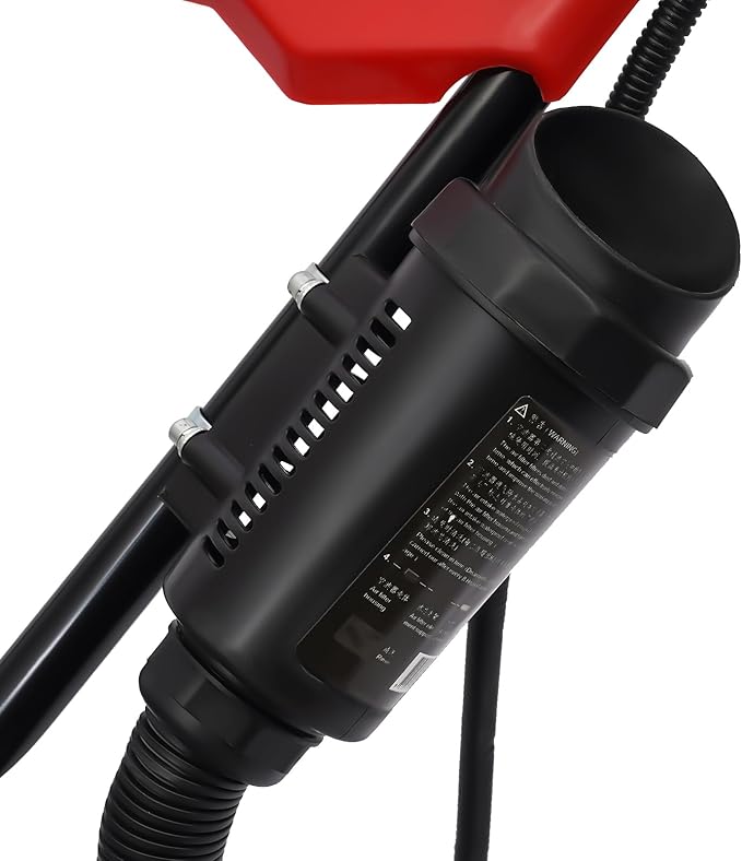 63CC Garden Tiller Cultivator, 4-Stroke Gas Powered Engine Rototiller Garden Tool with Widened Mud Flap Cordless with Long Handle Strong Power Garden Cultivator for Plowing Turning Soil Ditching