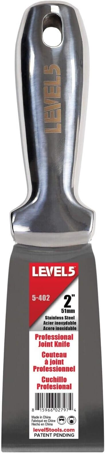 LEVEL5 CONTRACTOR'S Hand Tool Set - Welded Joint, Taping, & Specialty Knives, Mud Pan, Mixer, Jab Saw + Free Bag | 5-683