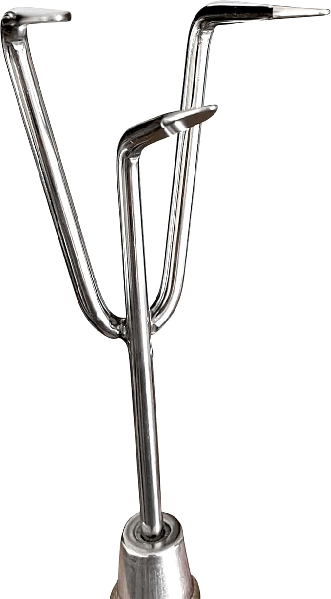 Garden Guru Eco Hand Cultivator Rake Tiller Tool- 100% Recycled Stainless Steel - Rust Resistant - FSC Certified Wood Ergonomic Handle - Great for Gardening Cultivating Weeding - 1 Case (40 Pcs)