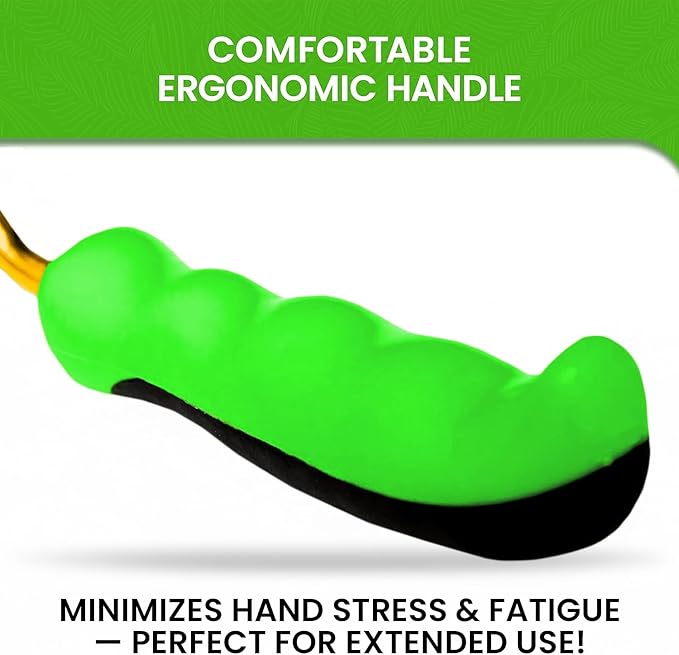 Garden Guru Super Strong Titanium Garden Scoop Trowel Shovel Transplanter - Rust Resistant - Ergonomic Handle - Perfect Hand Shovel for Gardening Transplanting and Digging (2 Pack)