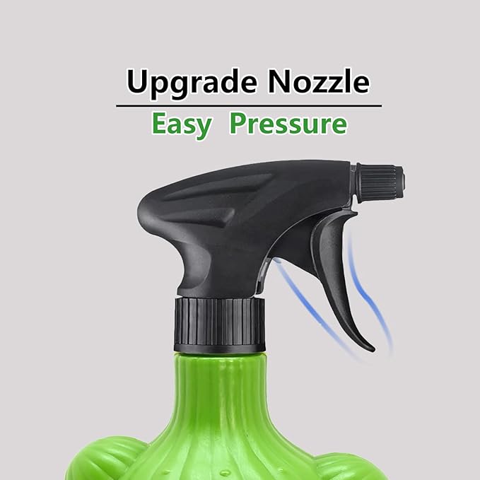 Plant Mister Spray Bottle，Spray Bottle for Indoor and Gardens, Continuous Water Mist Sprayer for Plants, Flowers, Cleaning (green 500ml/17oz)