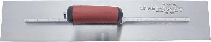 MARSHALLTOWN High Carbon Steel Finishing Trowel, 5 x 18 Inch Concrete, Masonry and Drywall Finishing Tool, Made in the USA, MXS815D