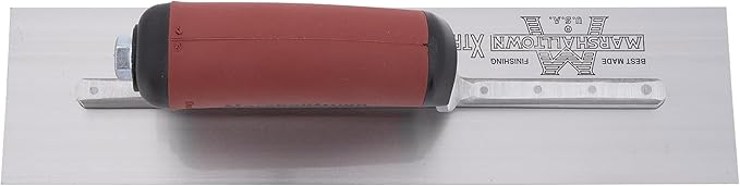 MARSHALLTOWN High Carbon Steel Finishing Trowel, 3 x 12 Inch Concrete, Masonry and Drywall Finishing Tool, Made in the USA, MXS56D