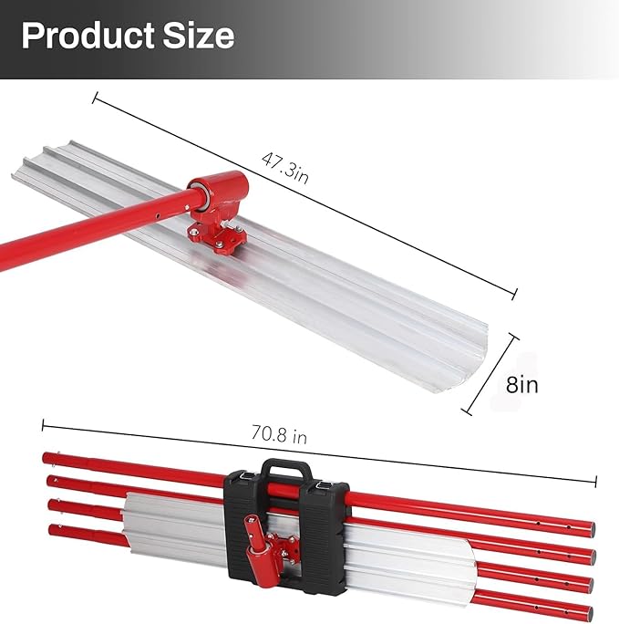 Garvee Bull Float Magnesium Concrete Float (With Carrying Box-NEW)