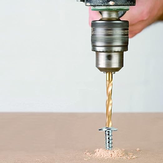 #8 Screws Assortment Set 210Pcs Alloy Steel Standard Thread Truss Head Fast Self Tapping Wood Screw by SG TZH