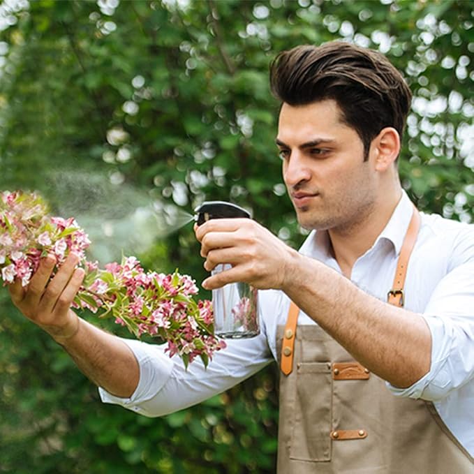 AORAKI Plant Mister Water Spray Bottle - Fine Mist Spray Bottle for Flowers, Plants, Gardening, Cleaning Solutions - 10oz, Plastic