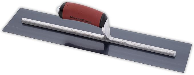 MARSHALLTOWN Blue Steel Finishing Trowel, 5 x 16 Inch Concrete, Masonry and Drywall Finishing Tool, Made in the USA, MXS66BD