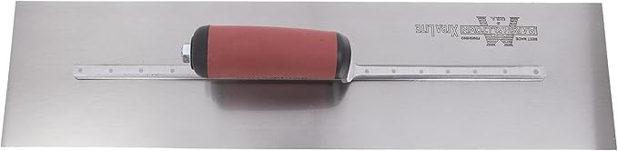 MARSHALLTOWN High Carbon Steel Finishing Trowel, 5 x 24 Inch Concrete, Masonry and Drywall Finishing Tool, Made in the USA, MXS245D