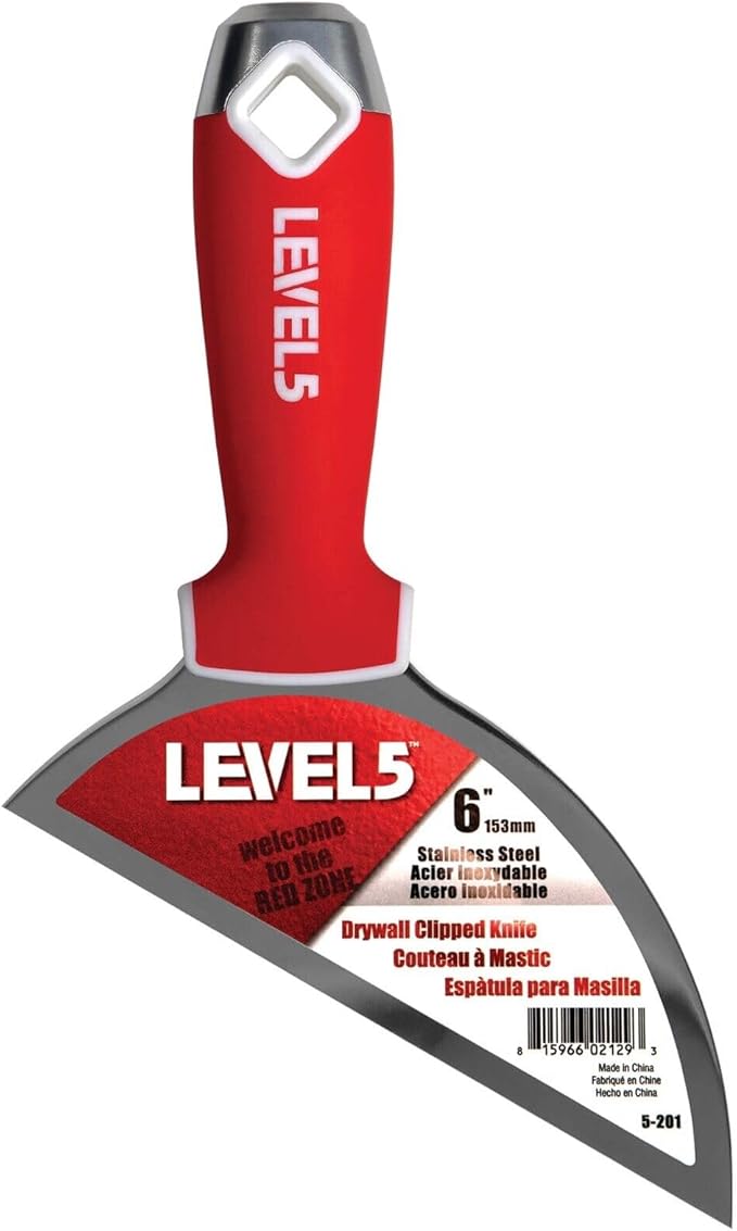 LEVEL5 CONTRACTOR'S Hand Tool Set - Welded Joint, Taping, & Specialty Knives, Mud Pan, Mixer, Jab Saw + Free Bag | 5-683