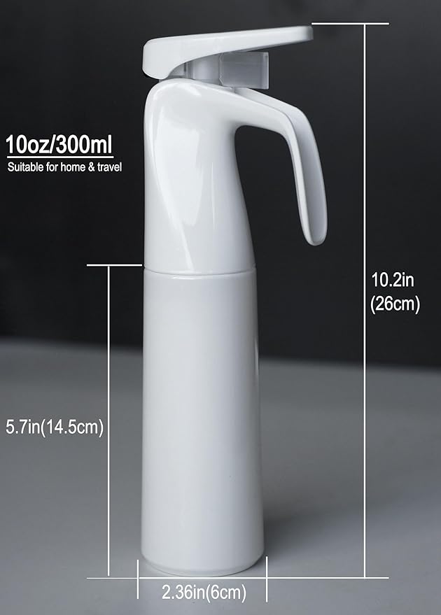 AORAKI Spray Bottle for Plants, Fine Mist Plant Sprayer Mister, Plant Mister Water Spritzer for Inside, Misting Spray Bottle for Flowers, Gardening, Cleaning, 10oz, Plastic