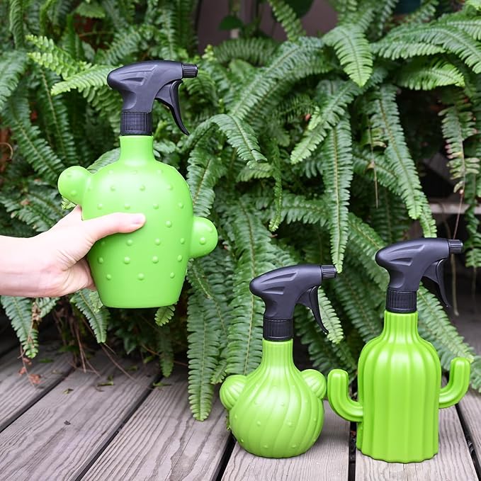 Plant Mister Spray Bottle，Spray Bottle for Indoor and Gardens, Continuous Water Mist Sprayer for Plants, Flowers, Cleaning (green 750ml/25oz)