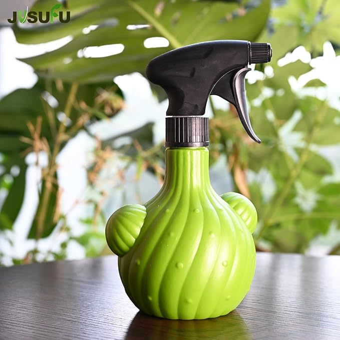 Plant Mister Spray Bottle，Spray Bottle for Indoor and Gardens, Continuous Water Mist Sprayer for Plants, Flowers, Cleaning (green 500ml/17oz)