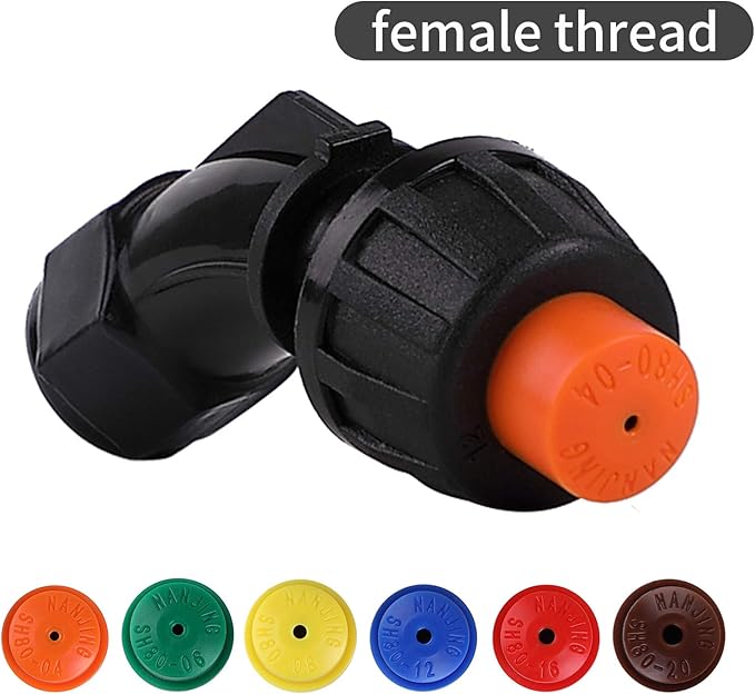 Sprayer Nozzle Tips, 6 Types of Hollow Cone Nozzle, Adjustable Sprayer Parts