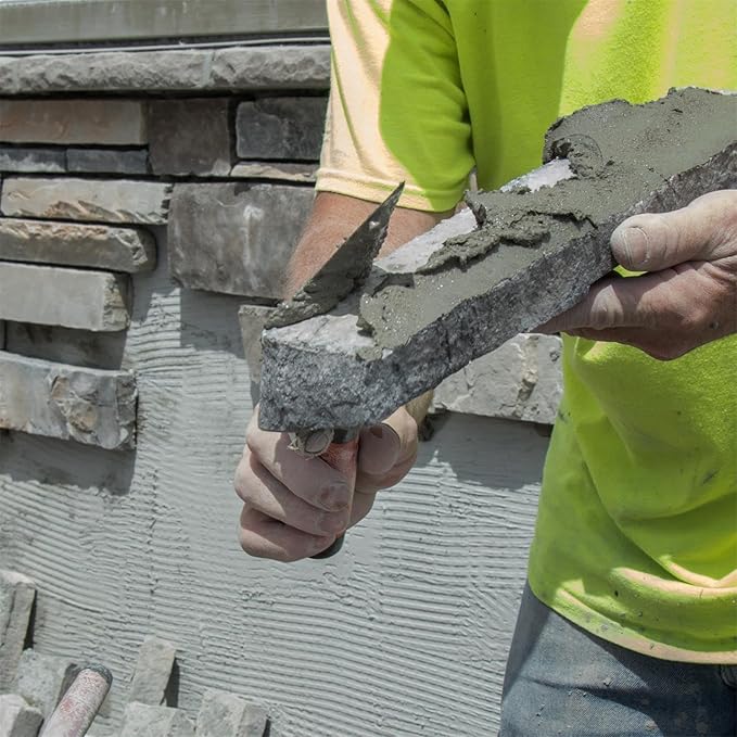 MARSHALLTOWN QLT Pointing Trowel, 6 x 2 3/4 Cement and Mortar Finishing tool, Soft Grip, PTSG6275