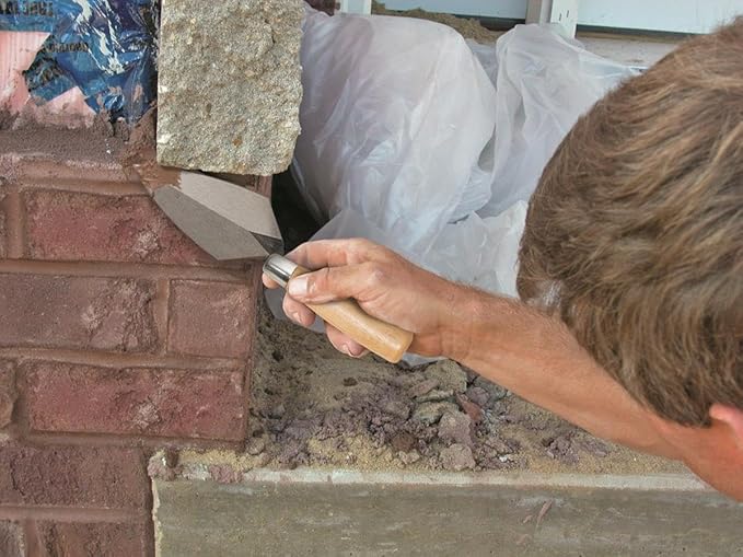 MARSHALLTOWN QLT Pointing Trowel, 5 x 2 1/2 Cement and Mortar Finishing tool, Plastic, PTP525