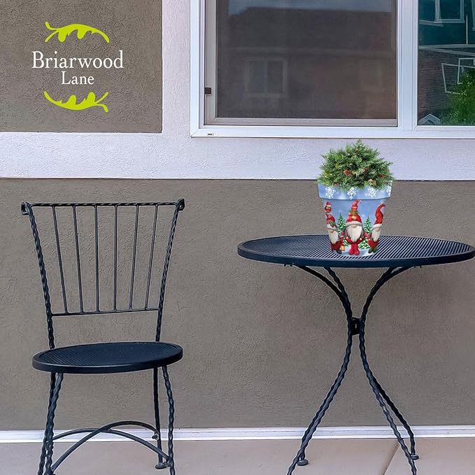 Briarwood Lane Winter Gnomes Small Planter