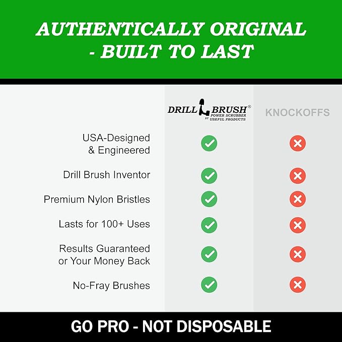 Kitchen Drill Brush Set - Drill Powered Cleaning Tools for Stainless Steel Sink, Copper Sink, Stove Top, Oven, Pots, Pans, & Cabinets - Pot Scrubber - Air Fryer Cleaning Brush Set- Stove Cleaner Kit