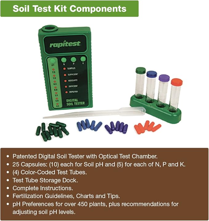 Luster Leaf 1605 Rapitest Digital Soil testing Kit