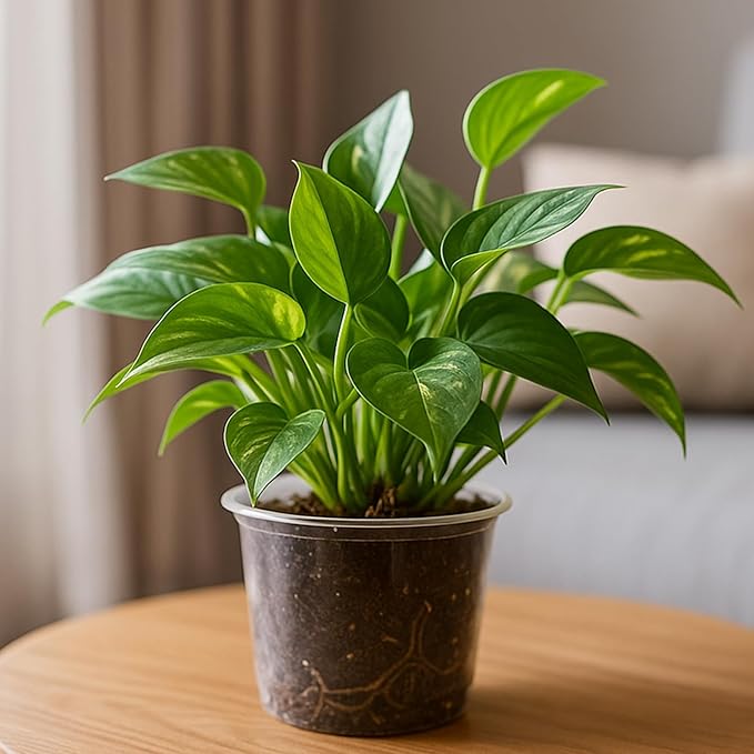 90 Packs Clear Nursery Pots with Drainage Hole 4 Inch Clear Pots for Plants Succulent Plant Pots Set Plastic Seedling Starting Pots Flower pots Planter Seed Starter, Clear