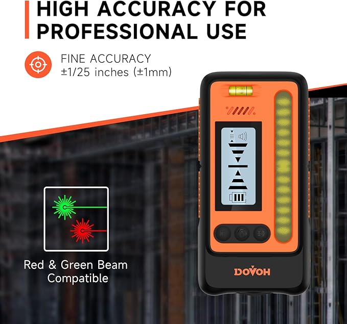 K4 4D Laser Level with Receiver and Tripod, Class Ⅱ